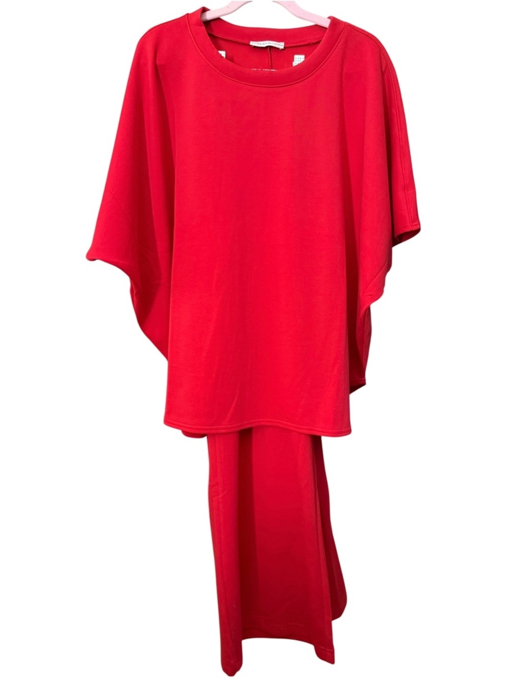 Relaxed Red Jumpsuit Set - Comfortable Everyday Style
